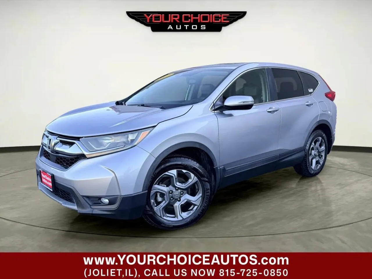 Gray 2017 Honda CR-V EX-L for sale in Joliet, IL