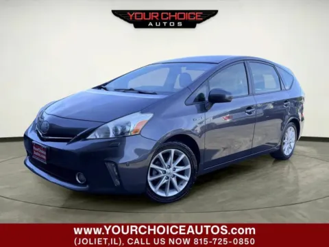 Gray 2012 Toyota Prius v Five 4dr Wagon for sale in Joliet, IL