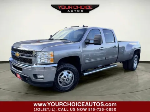 Gray 2012 Chevrolet Silverado 3500HD LT for sale in Joliet, IL
