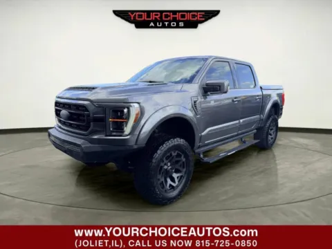 Gray 2021 Ford F-150 Lariat 4x4 4dr SuperCrew 5.5 ft. SB for sale in Joliet, IL