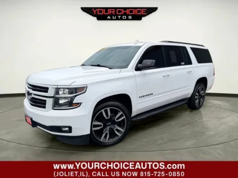 White 2018 Chevrolet Suburban Premier for sale in Joliet, IL