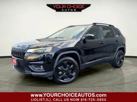 Black 2020 Jeep Cherokee Altitude for sale in Joliet, IL