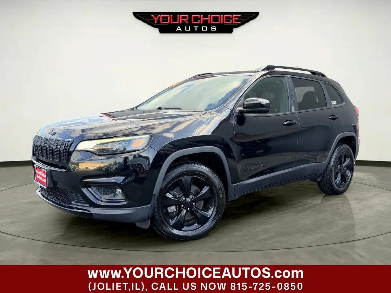 Black 2020 Jeep Cherokee Altitude for sale in Joliet, IL
