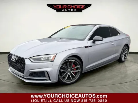 Silver 2018 Audi S5 Coupe Prestige for sale in Joliet, IL