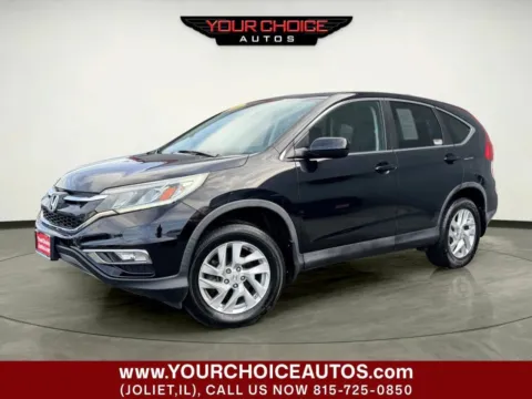 Black 2016 Honda CR-V EX for sale in Joliet, IL