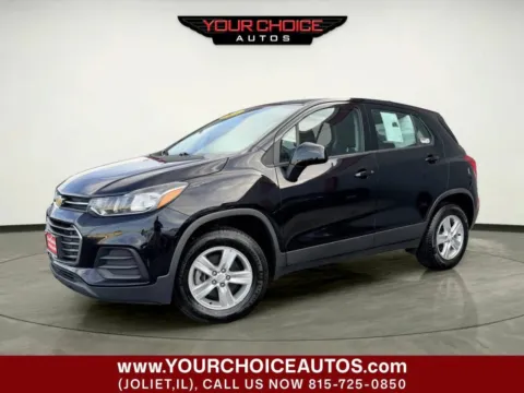 Black 2018 Chevrolet Trax LS for sale in Joliet, IL