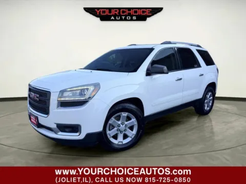 White 2015 GMC Acadia SLE for sale in Joliet, IL