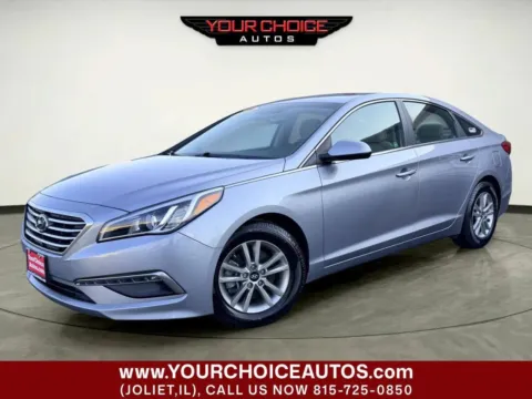 Gray 2015 Hyundai Sonata 2.4L SE for sale in Joliet, IL