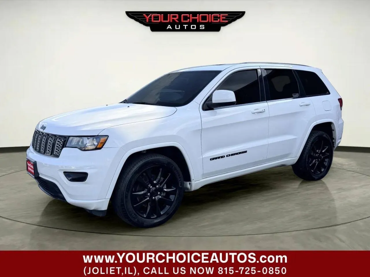 White 2017 Jeep Grand Cherokee Altitude for sale in Joliet, IL