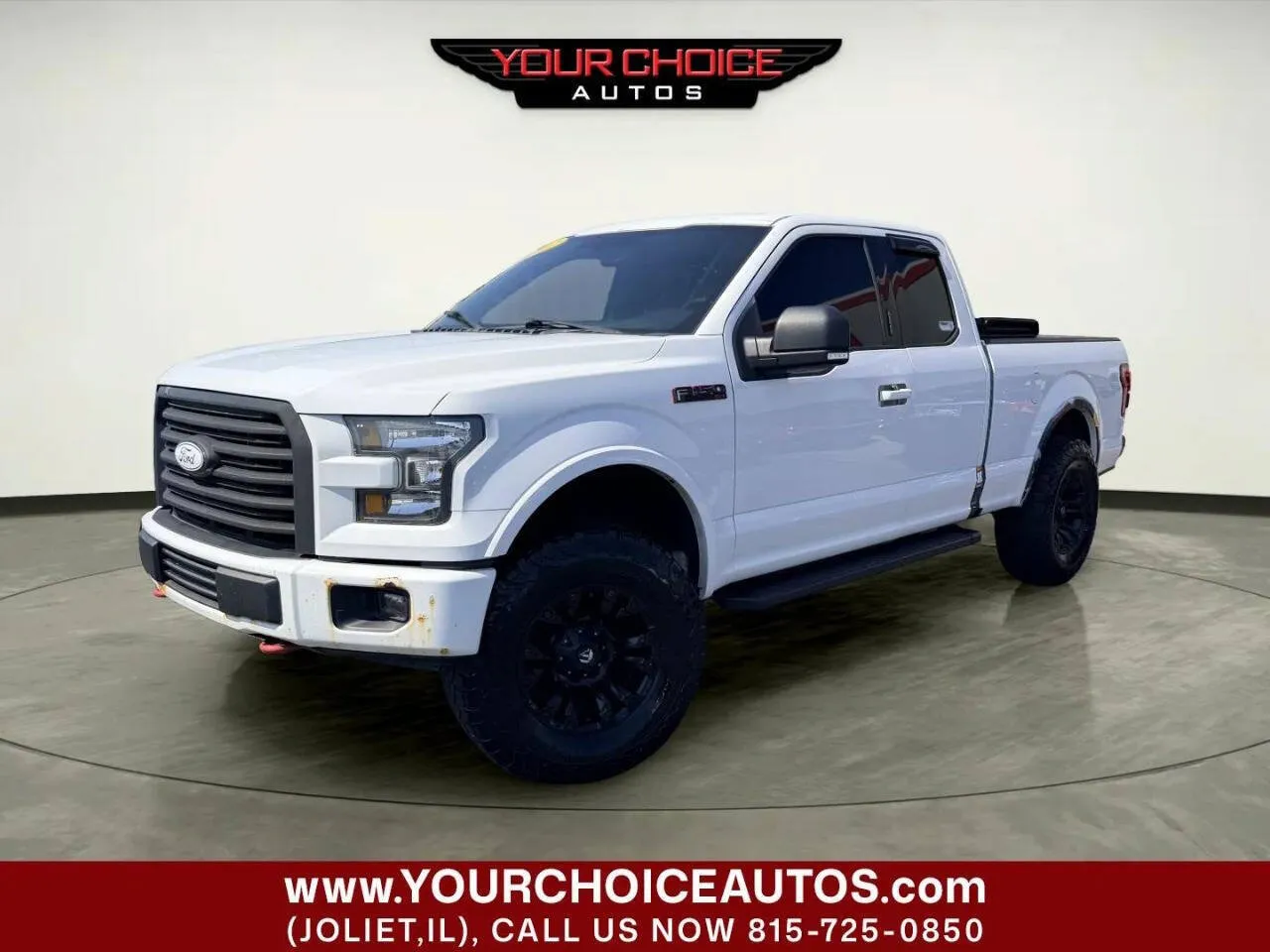 White 2017 Ford F-150 XLT 4x4 4dr SuperCab 6.5 ft. SB for sale in Joliet, IL