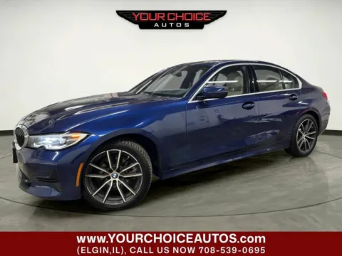Blue 2019 BMW 3 Series 330i xDrive for sale in Joliet, IL