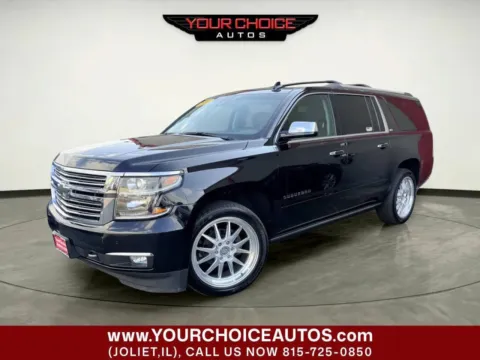 Black 2016 Chevrolet Suburban LTZ for sale in Joliet, IL