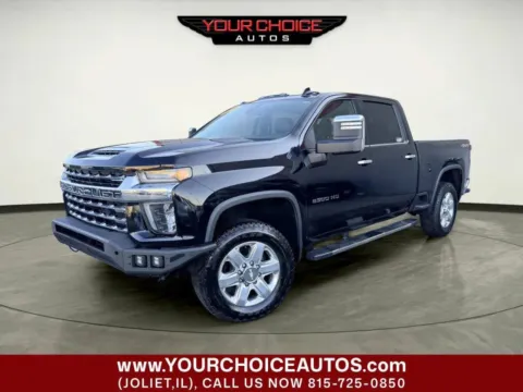 Black 2020 Chevrolet Silverado 2500 HD LTZ for sale in Joliet, IL