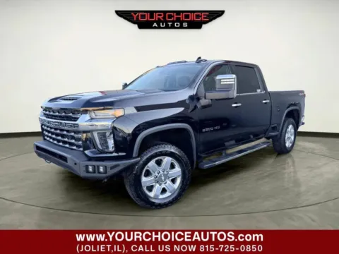 Black 2020 Chevrolet Silverado 2500HD LTZ for sale in Joliet, IL