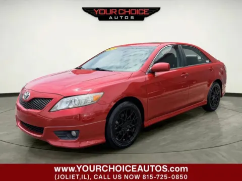 Red 2010 Toyota Camry SE 4dr Sedan 6A for sale in Joliet, IL