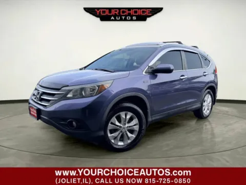 Blue 2014 Honda CR-V EX-L for sale in Joliet, IL