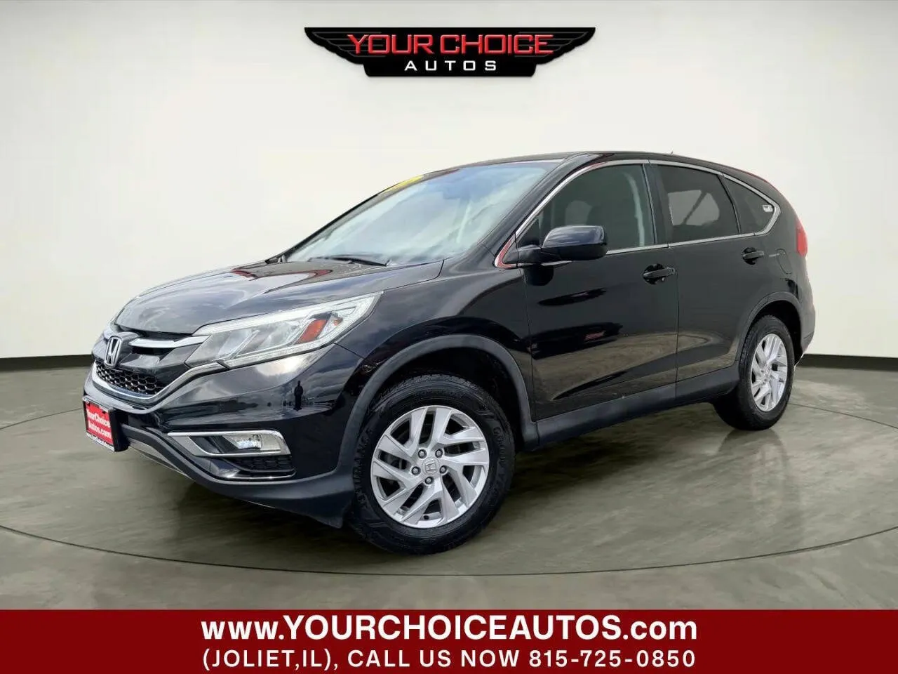 Black 2016 Honda CR-V EX for sale in Joliet, IL