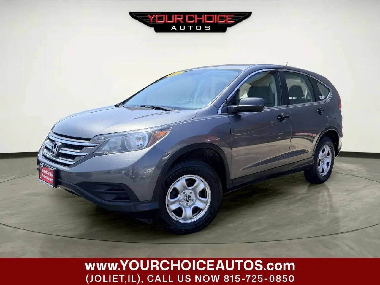 Gray 2014 Honda CR-V LX for sale in Joliet, IL