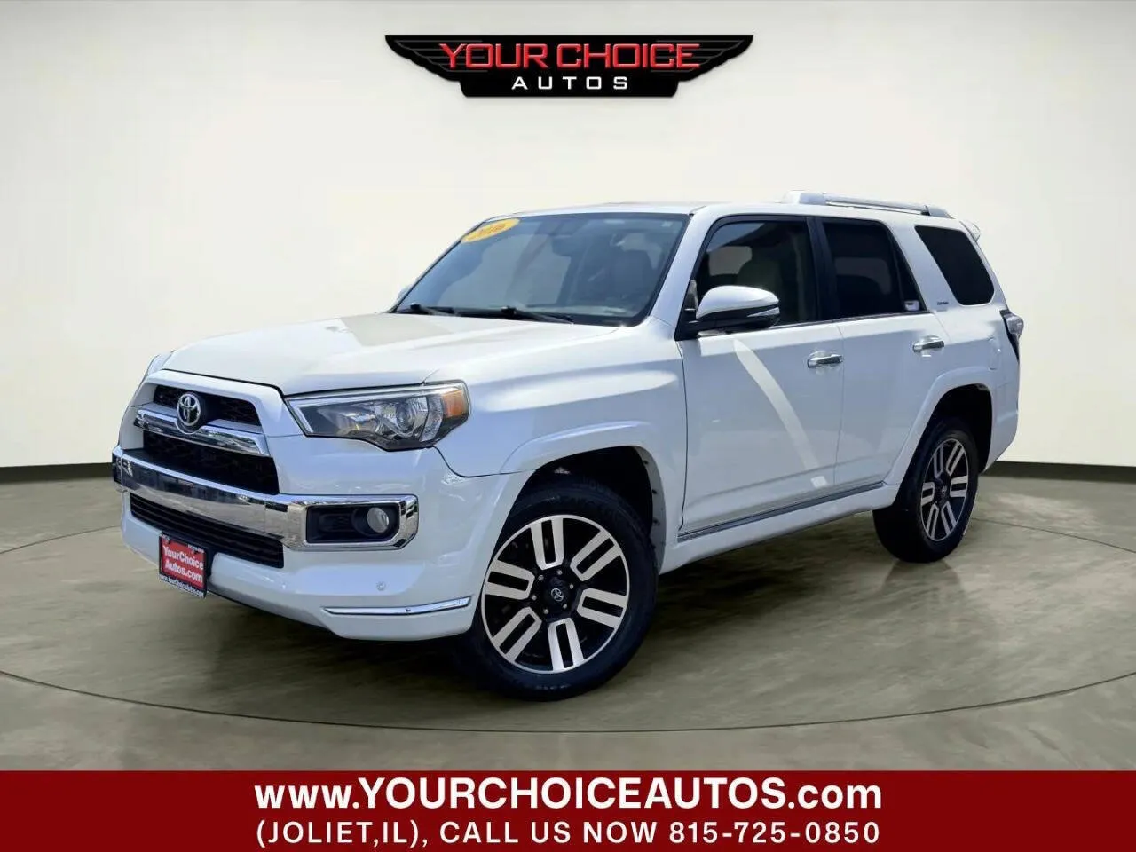 White 2016 Toyota 4Runner Limited AWD 4dr SUV for sale in Joliet, IL