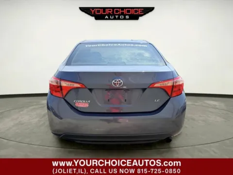 More photos of 2018 Toyota Corolla LE 4dr Sedan at Your Choice Autos - Joliet, IL