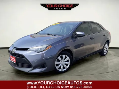 Gray 2018 Toyota Corolla LE 4dr Sedan for sale in Joliet, IL