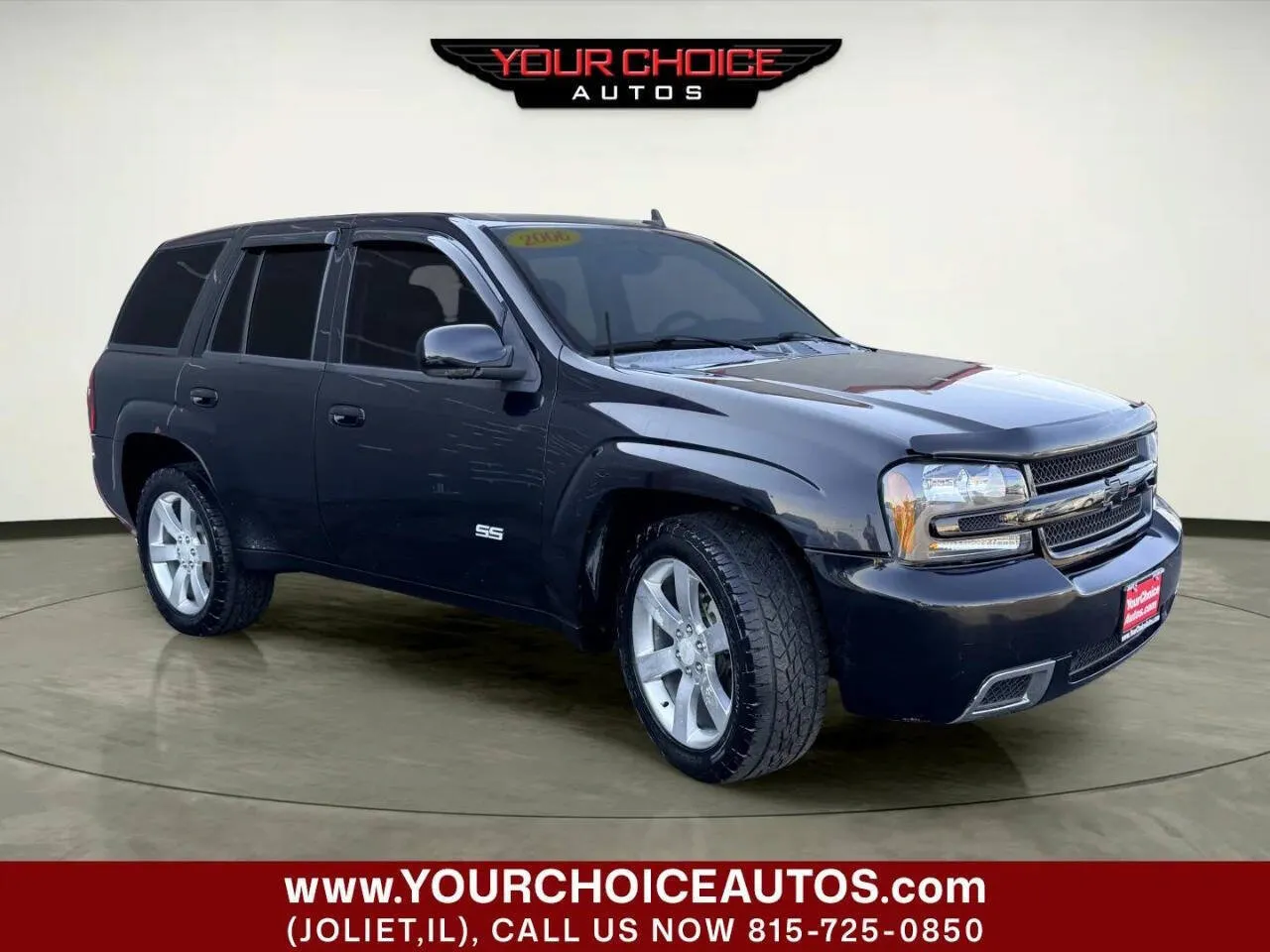 Black 2006 Chevrolet TrailBlazer LT for sale in Joliet, IL