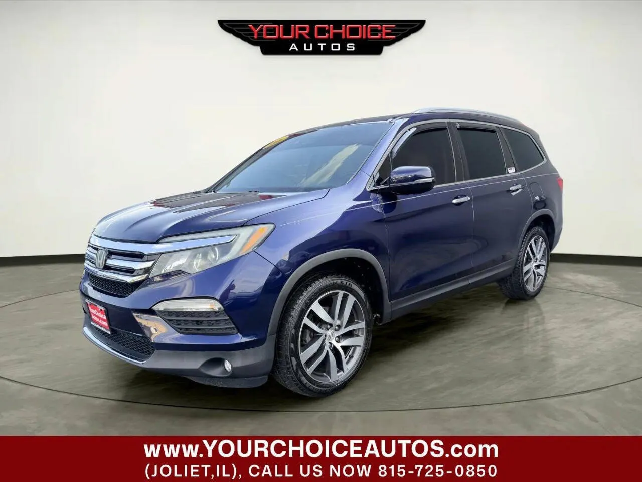 Blue 2016 Honda Pilot Elite for sale in Joliet, IL