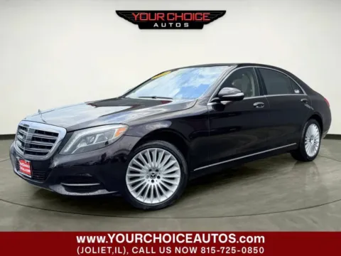 Brown 2017 Mercedes-Benz S-Class S 550 for sale in Joliet, IL