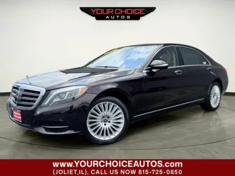 Brown 2017 Mercedes-Benz S-Class S 550 for sale in Joliet, IL