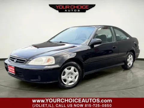 Black 2000 Honda Civic EX for sale in Joliet, IL