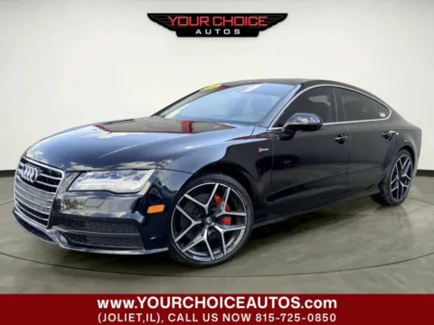 Black 2013 Audi A7 3.0 Prestige for sale in Joliet, IL