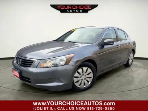 Gray 2010 Honda Accord Sdn LX for sale in Joliet, IL