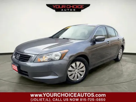 Gray 2010 Honda Accord Sdn LX for sale in Joliet, IL