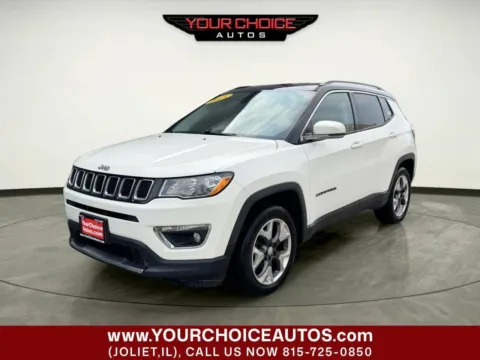 White 2018 Jeep Compass Limited for sale in Joliet, IL