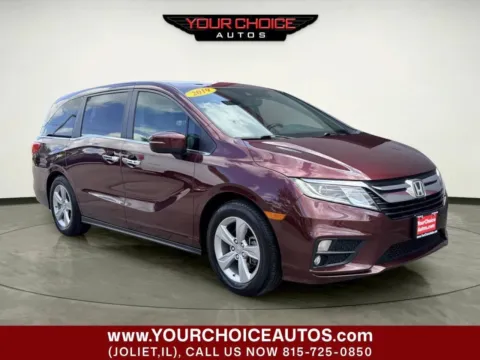 Red 2019 Honda Odyssey EX L 4dr Mini Van for sale in Joliet, IL
