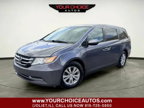 Gray 2016 Honda Odyssey EX-L for sale in Joliet, IL
