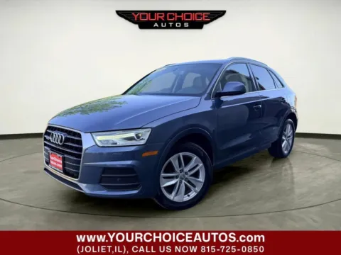 Blue 2016 Audi Q3 Premium Plus for sale in Joliet, IL