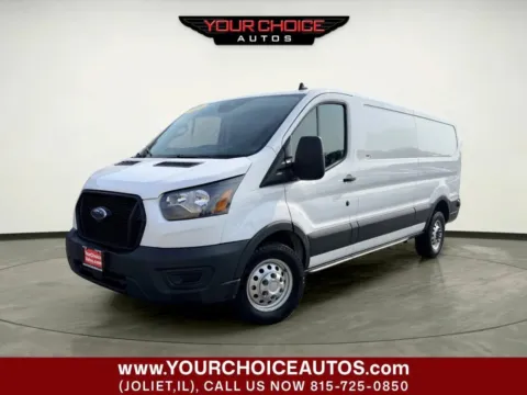 White 2024 Ford Transit Cargo Van 250 AWD 3dr LWB Low Roof Cargo Van for sale in Joliet, IL