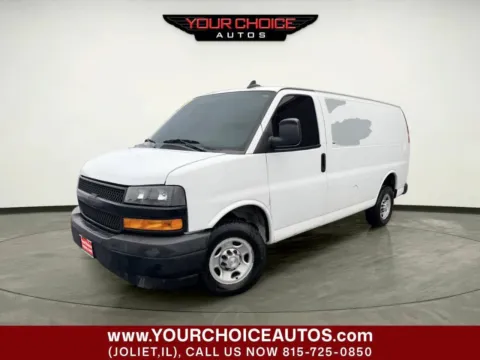 White 2018 Chevrolet Express Cargo Van 2500 3dr Cargo Van for sale in Joliet, IL