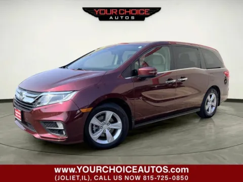 Red 2018 Honda Odyssey EX-L for sale in Joliet, IL