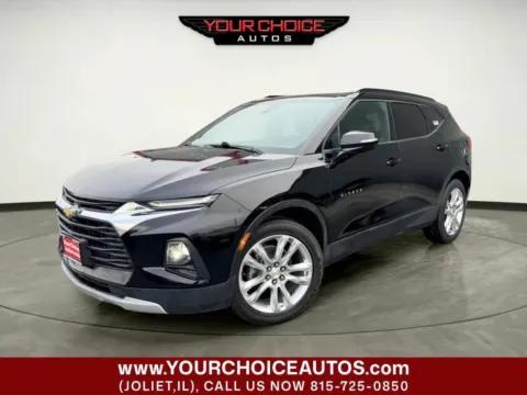 Black 2019 Chevrolet Blazer LT 4dr SUV w/3LT for sale in Joliet, IL