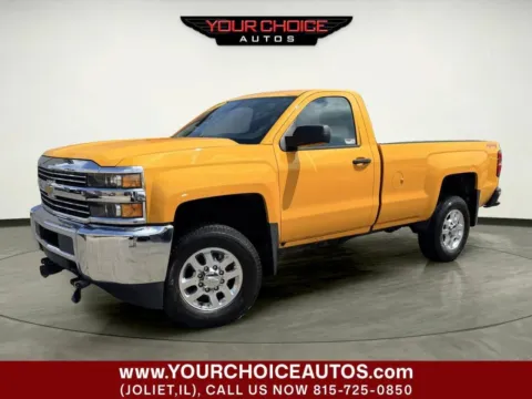 White 2015 Chevrolet Silverado 2500HD Work Truck for sale in Joliet, IL