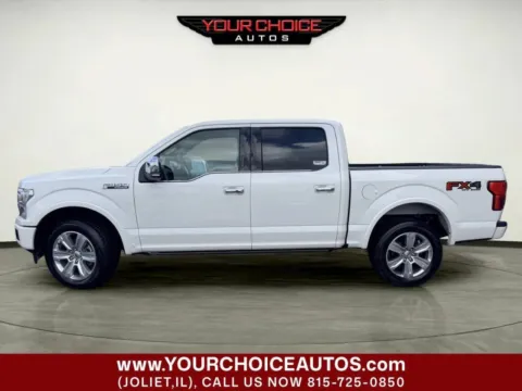 Photos of 2020 Ford F-150 Platinum 4x4 4dr SuperCrew 5.5 ft. SB for sale in Joliet, IL at Your Choice Autos - Joliet