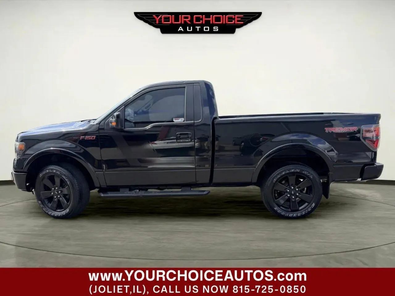 Black 2014 Ford F-150 FX4 4x4 2dr Regular Cab Styleside 6.5 ft. SB for sale in Joliet, IL