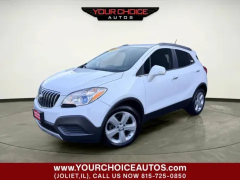 White 2016 Buick Encore Base 4dr Crossover for sale in Joliet, IL