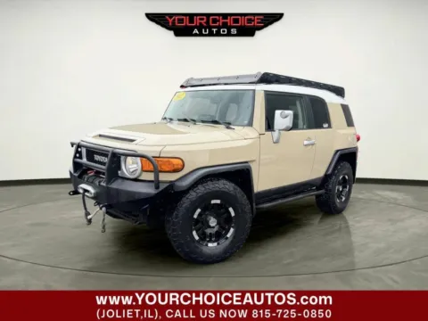 Beige 2012 Toyota FJ Cruiser Base 4x4 4dr SUV 5A for sale in Joliet, IL