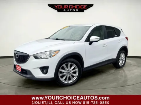 White 2015 Mazda CX-5 Grand Touring for sale in Joliet, IL