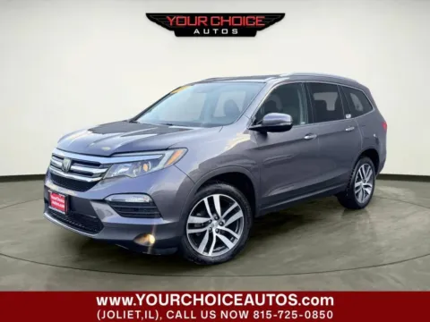 Black 2018 Honda Pilot Touring for sale in Joliet, IL