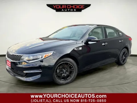 Black 2017 Kia Optima EX for sale in Joliet, IL