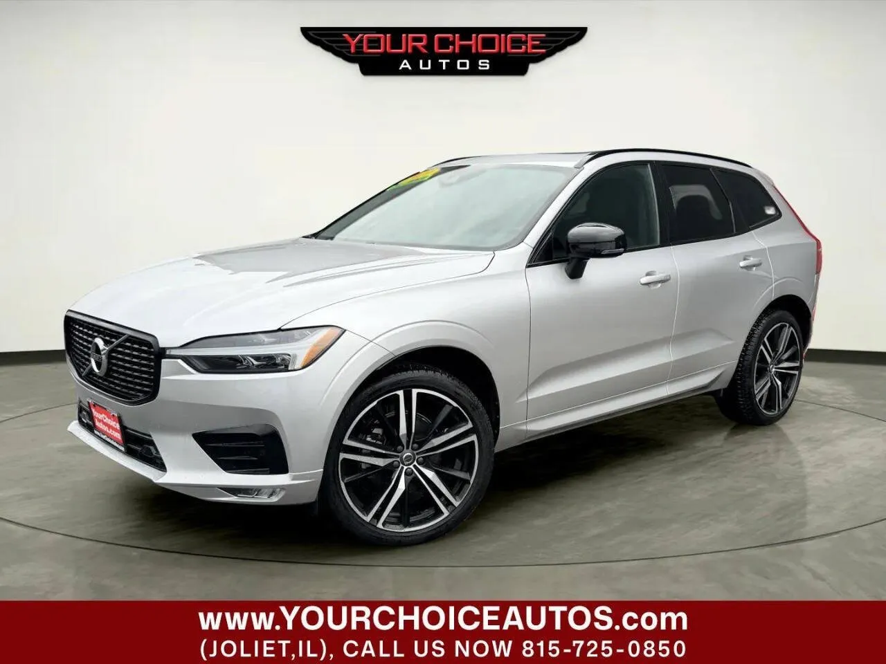 Silver 2021 Volvo XC60 R-Design for sale in Joliet, IL